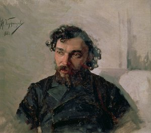 Ritratto di Ivan Pochitonov (1850-1923), 1882